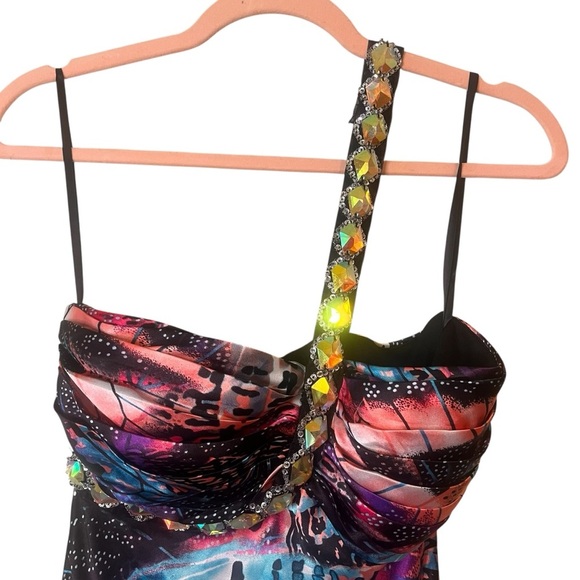 Josh & Jazz 90’s Satin Maxi Dress - Picture 2 of 7